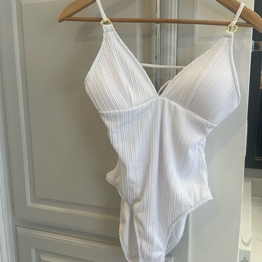 Becca white one piece